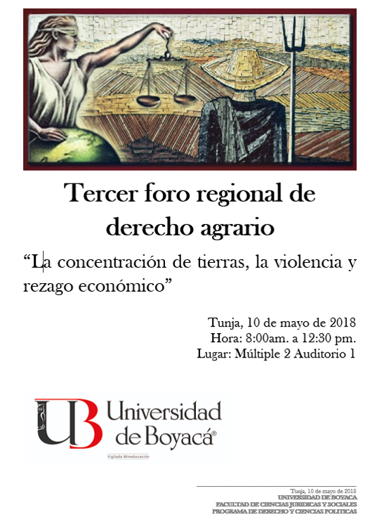 Tercer Foro Regional de Derecho Agrario