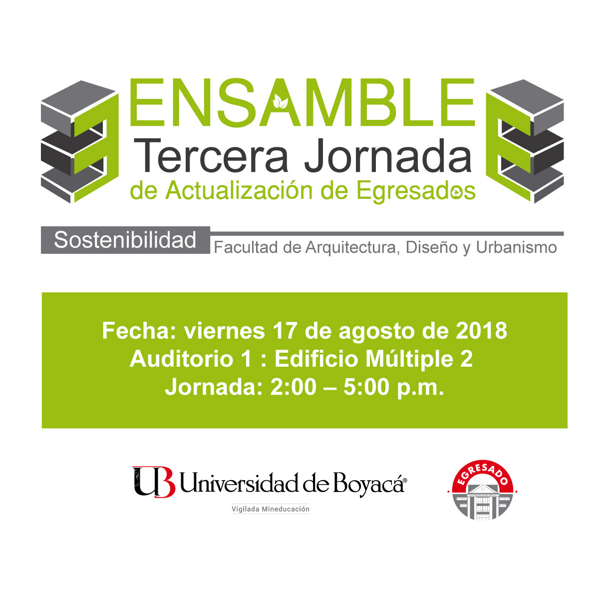  III Jornada de Actualización para egresados "ENSAMBLE"