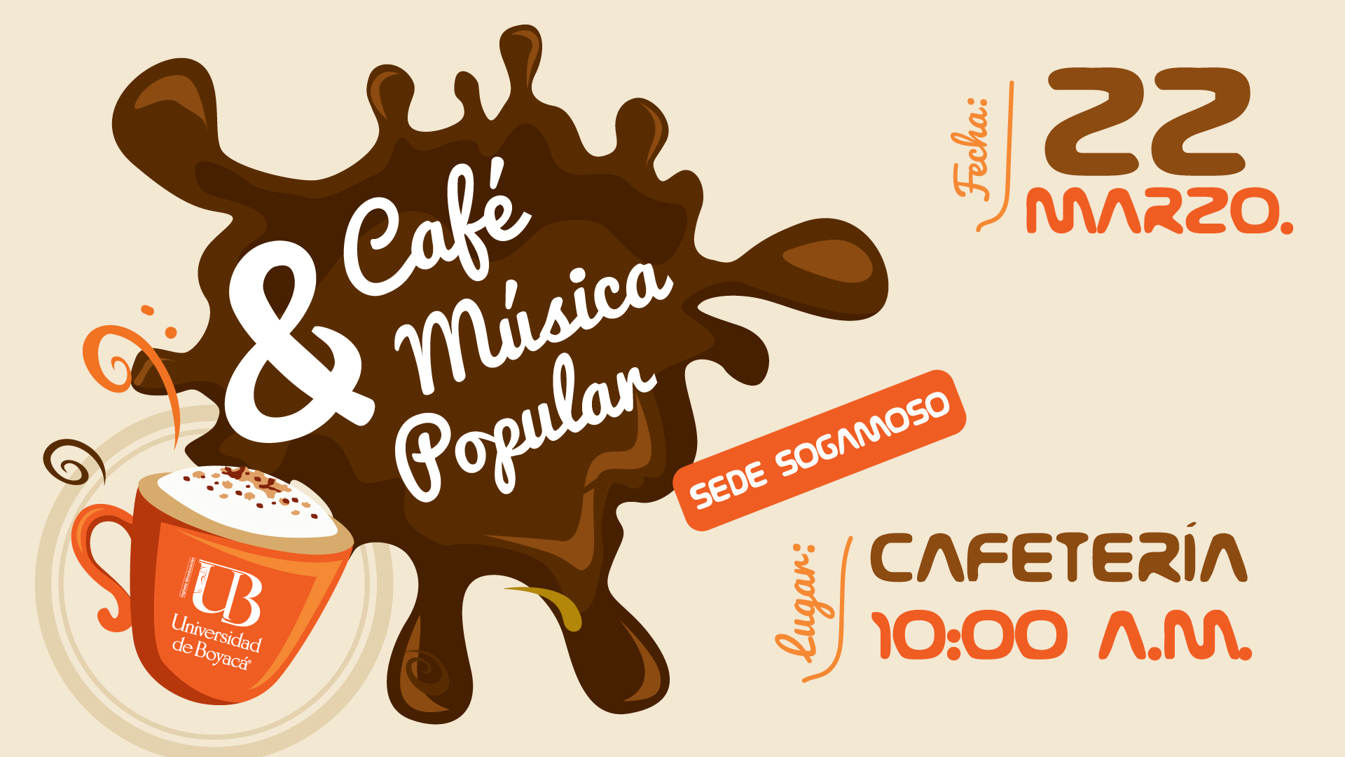 café y música popular 