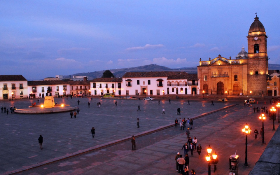 Plaza de Bolívar de Tunja