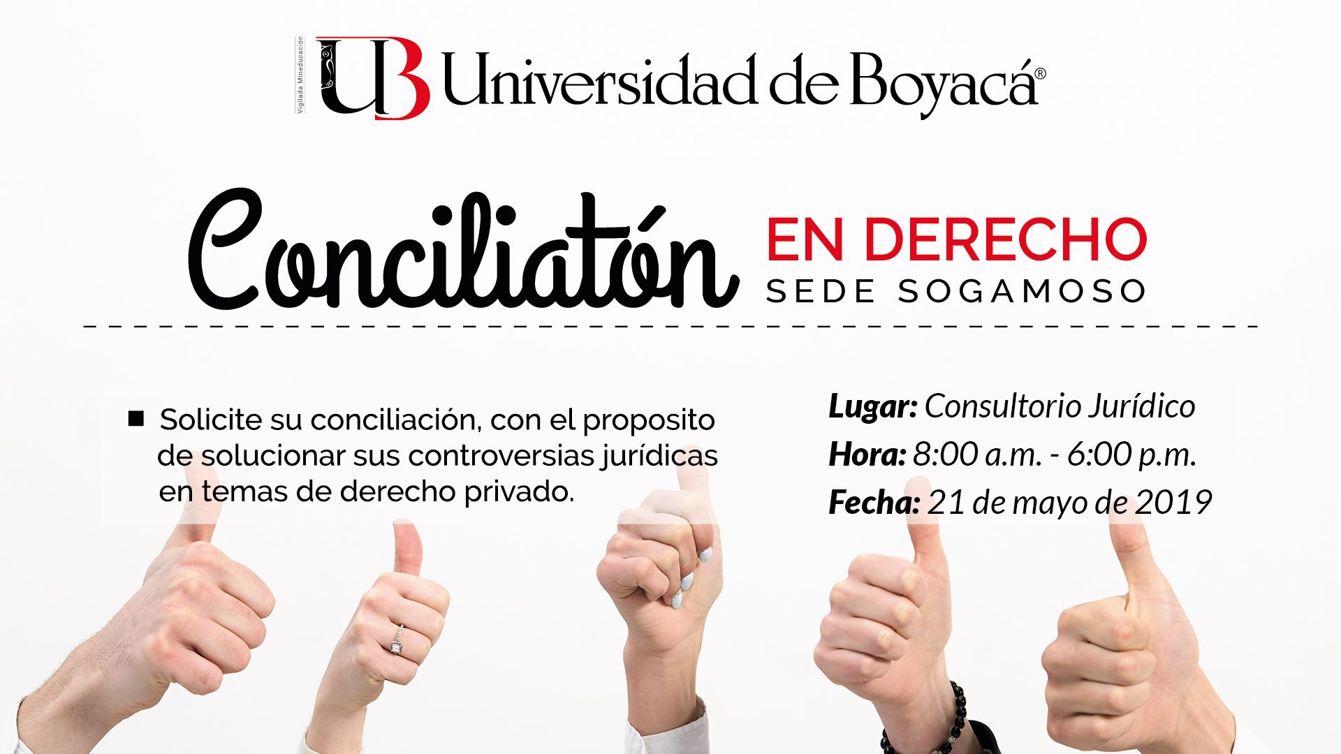 Conciliatón en Derecho