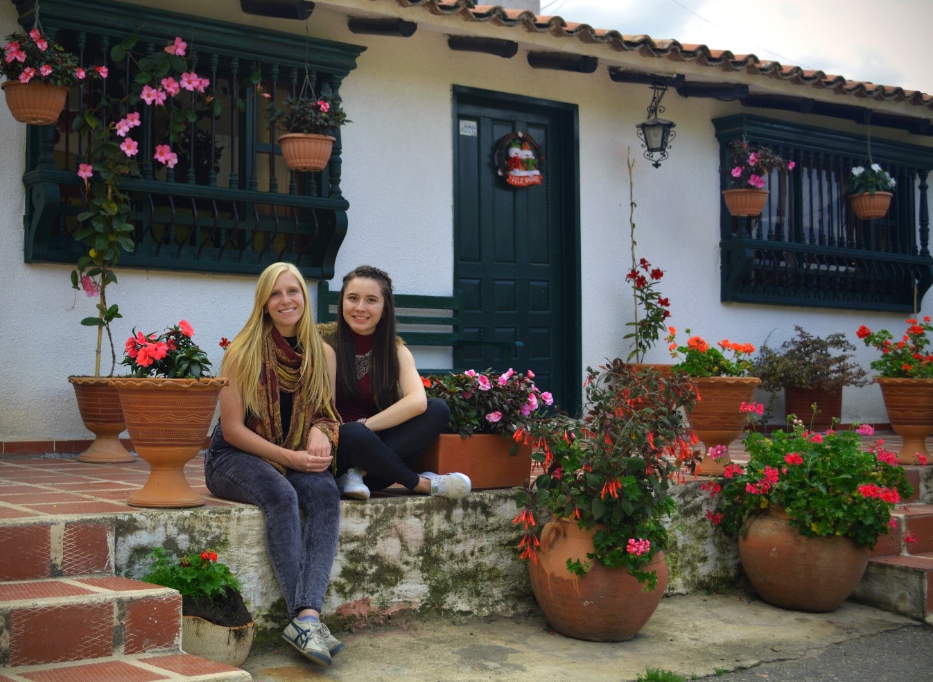 Dos mujeres y el mismo gusto por Colombia