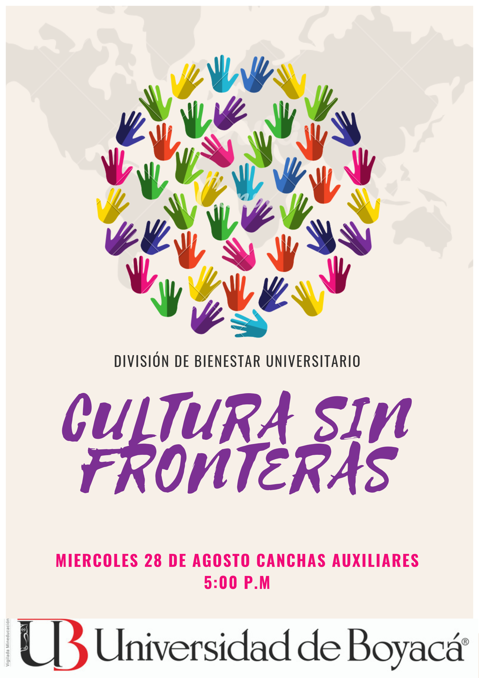 Invitación Cultura sin Fronteras