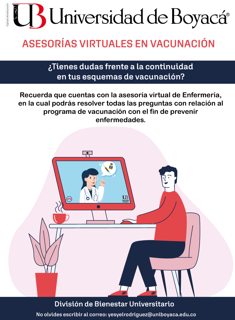 Asesorías virtuales en Vacunación 