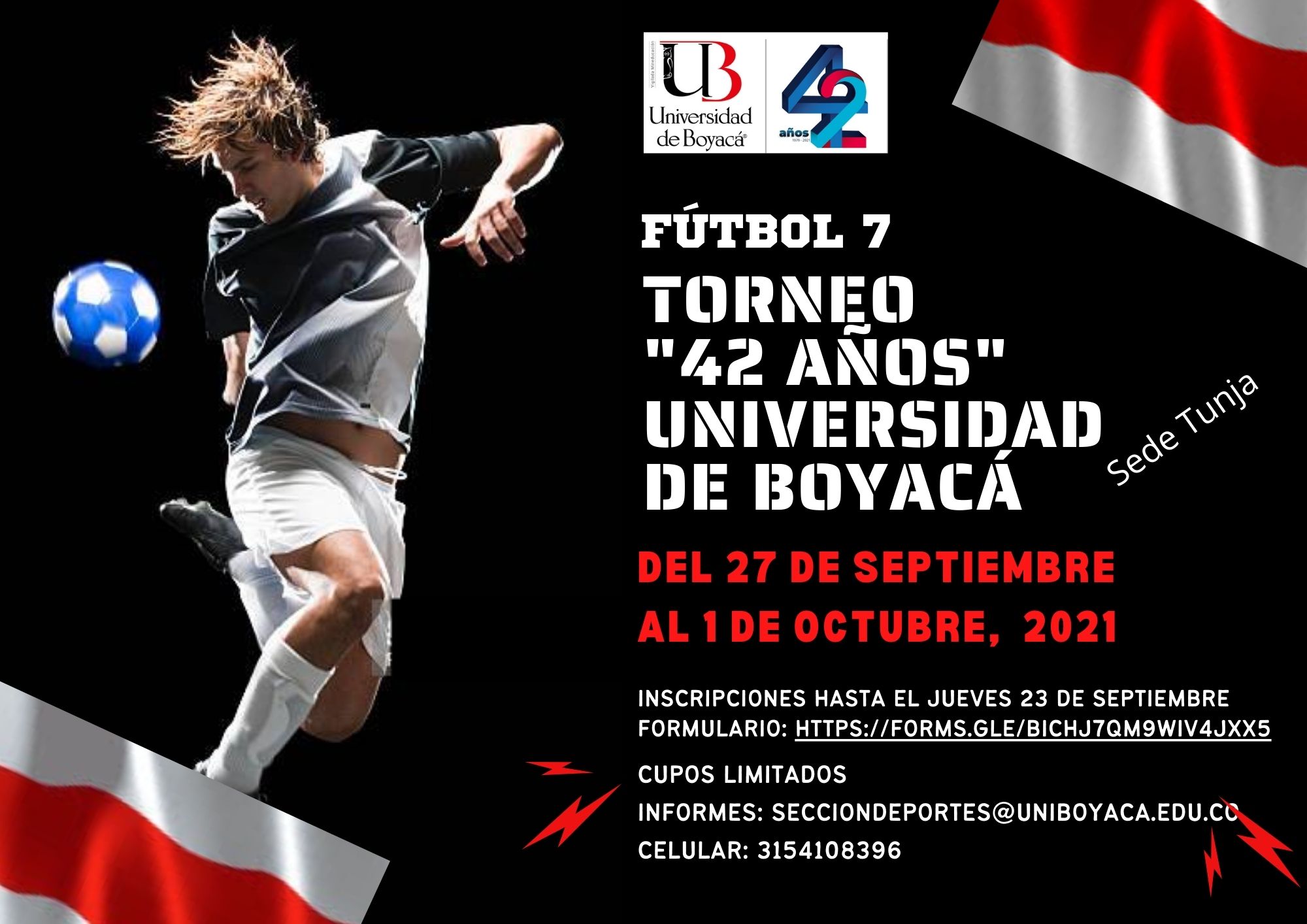 Torneo Fútbol - Universidad de "42 Años" | de Boyaca