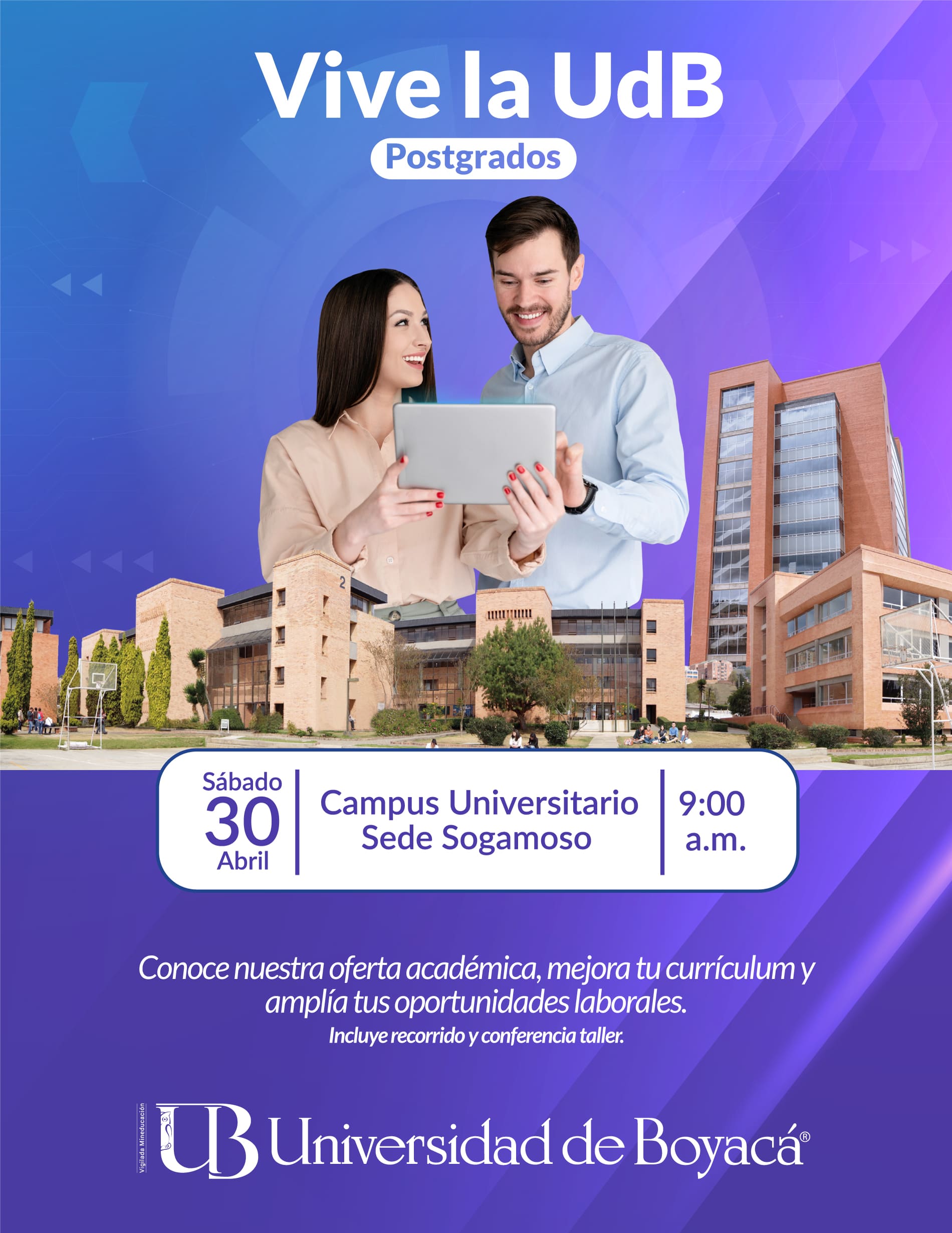 Campus Vive la UdB Posgrados sede Sogamoso | Universidad de Boyaca