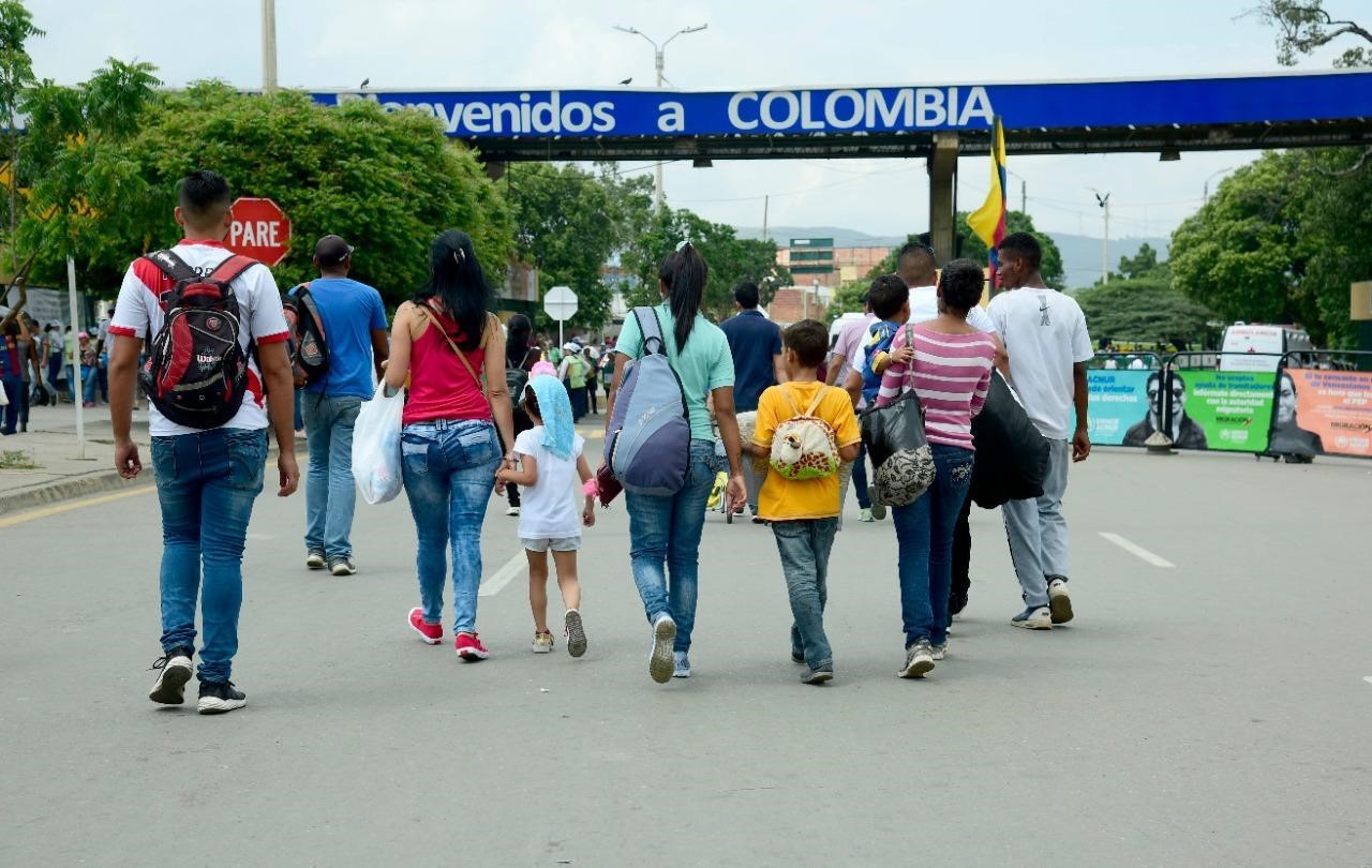 Entrada a Colombia por el departamento de Norte de Santander