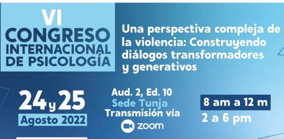 VI Congreso Internacional de Psicología una perspectiva compleja de la violencia