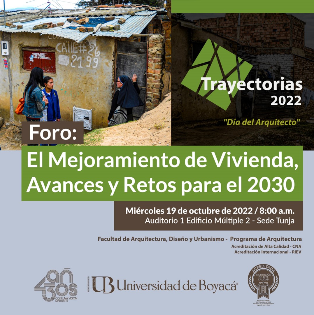Foro: El mejoramiento de vivienda, avances y retos para el año 2030