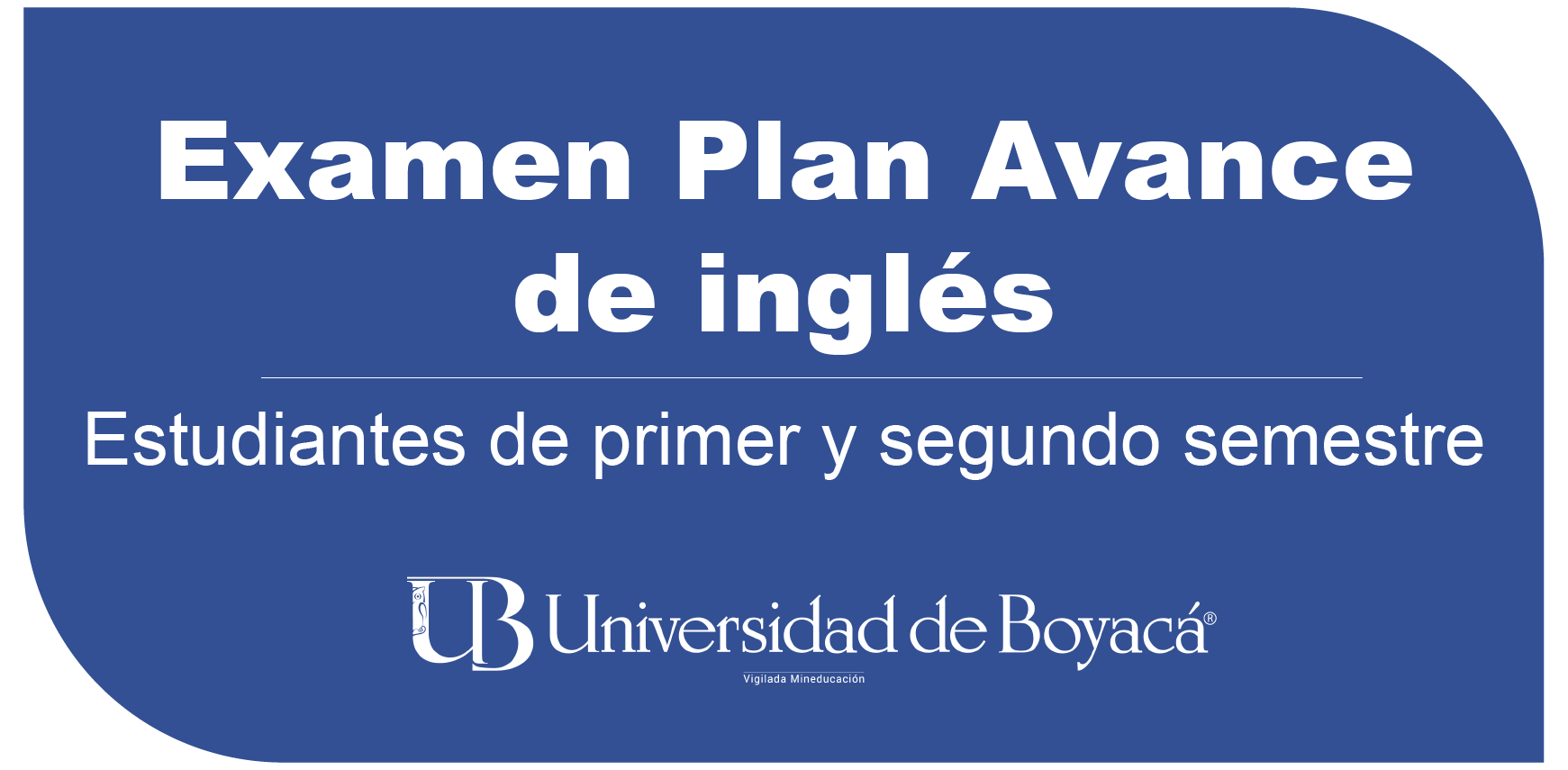 Examen Plan Avance - Inglés -Periodo 202320