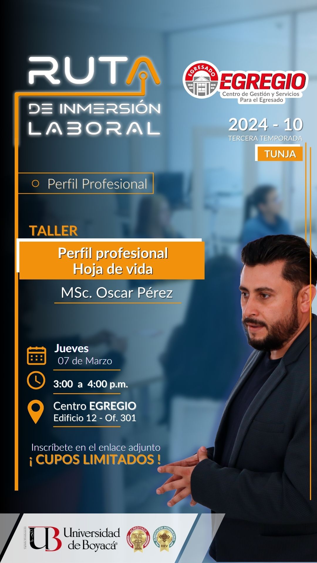 Ruta de Inmersión Laboral - Perfil Profesional y Hoja de Vida