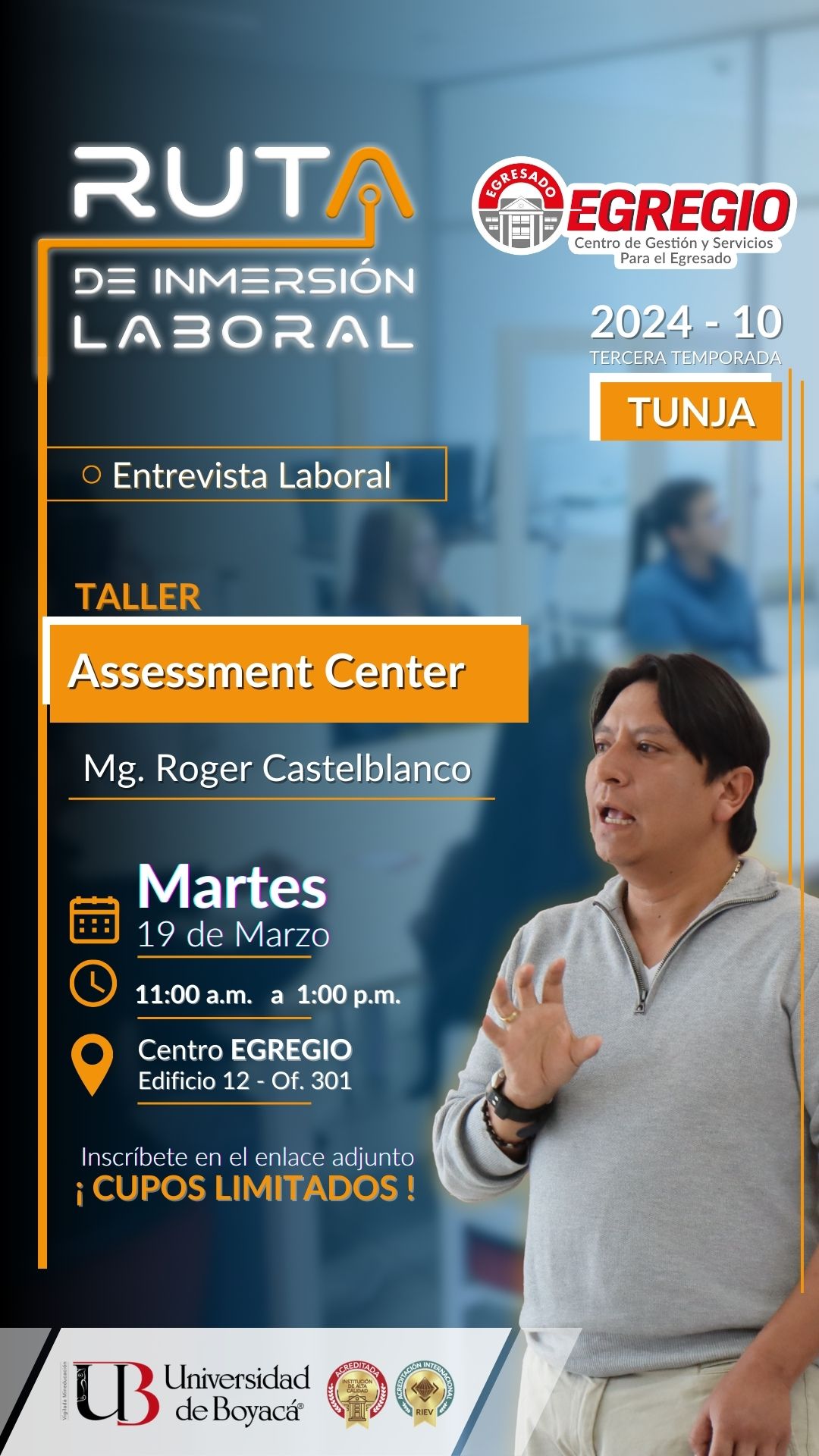 Ruta de Inmersión Laboral - Assessment Center