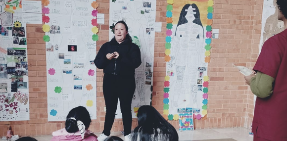 Estudiantes de Comunicación Social y Pedagogía Infantil exponen la corpografía “Mapeando el territorio del Cuerpo”