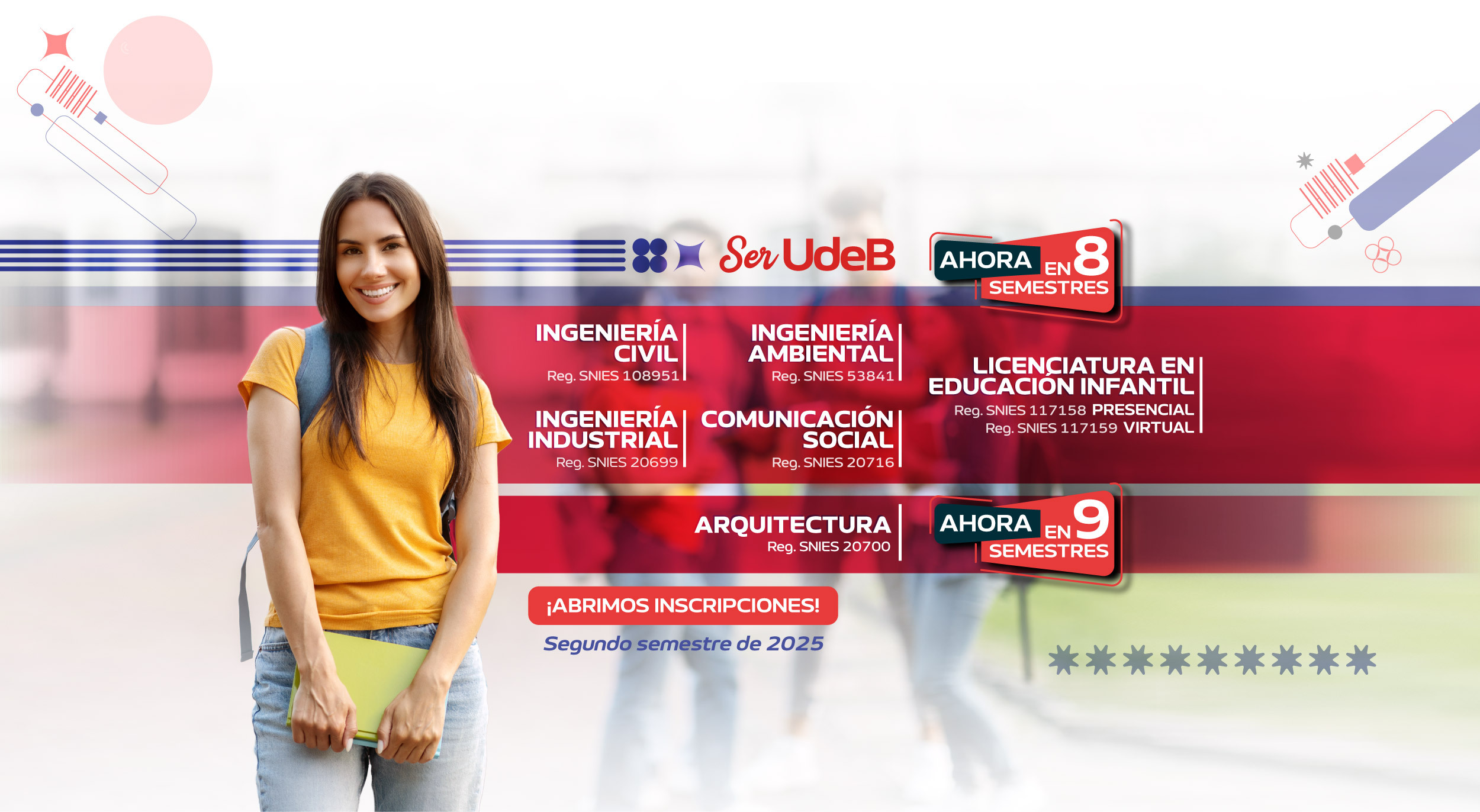 8 semestres