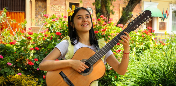 Juliana Fonseca, música y tiplista Boyacense.