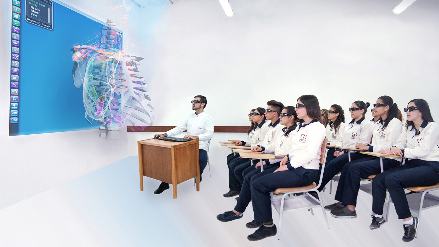 Cyber Anatomy - Sistema avanzado de realidad virtual