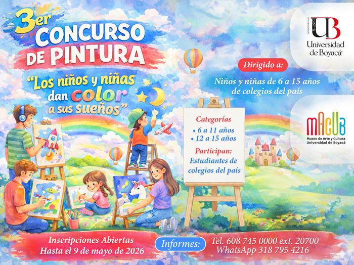 3 Concurso de Pintura "Los niños y niñas dan color a sus sueños"