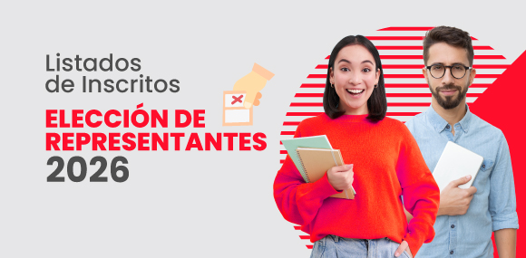 Listado de personas inscritas para la representación de los estamentos ante los diferentes órganos colegiados.