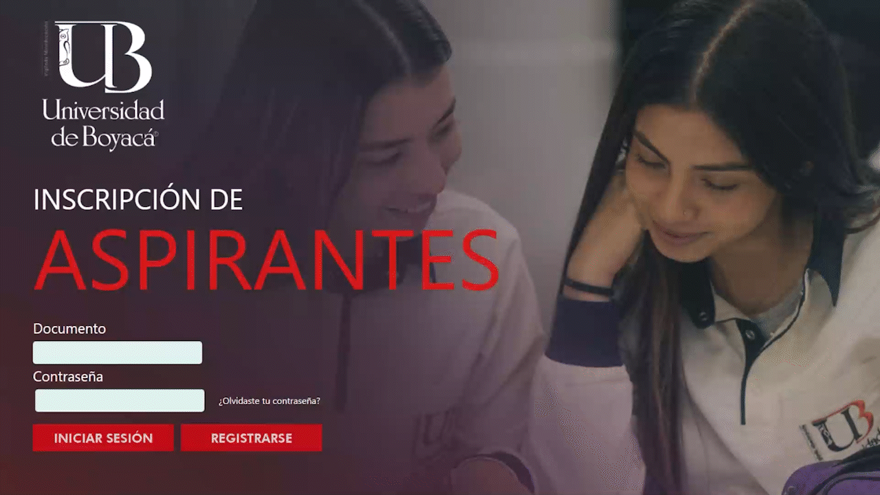 Registrarse Universidad de Boyacá
