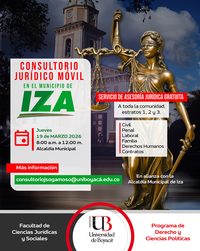 Consultorio Jurídico Móvil en el Municipio de Iza
