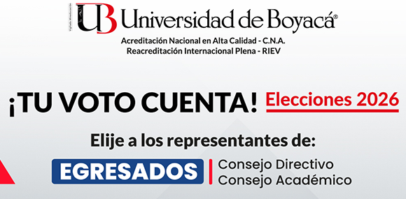 ¡Egresado tu voto cuenta!