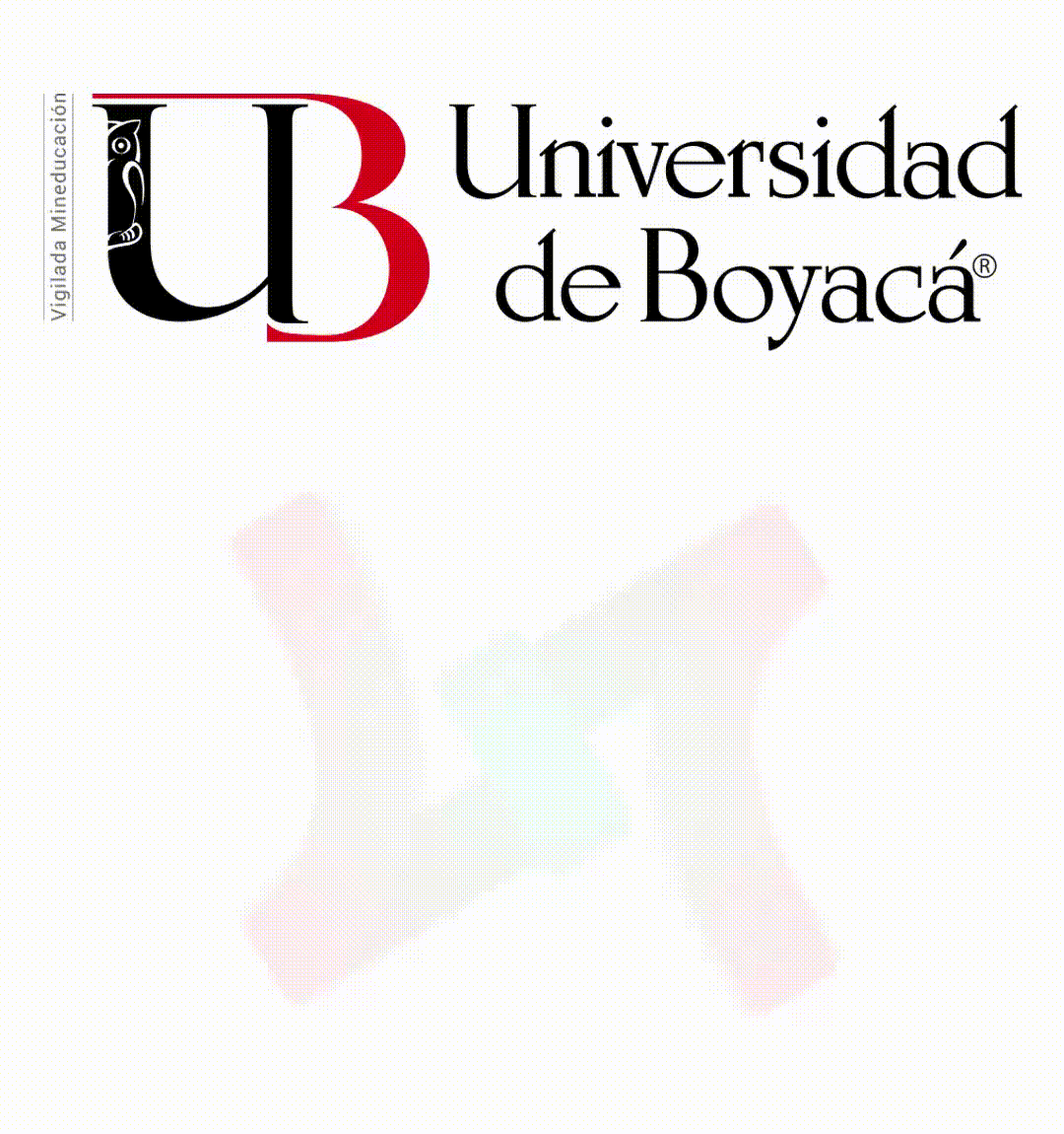 Logo Universidad de Boyacá - 47 años