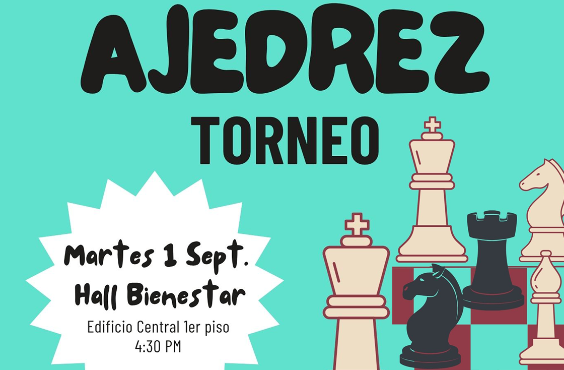 Inscripciones abiertas: Torneo de Ajedrez