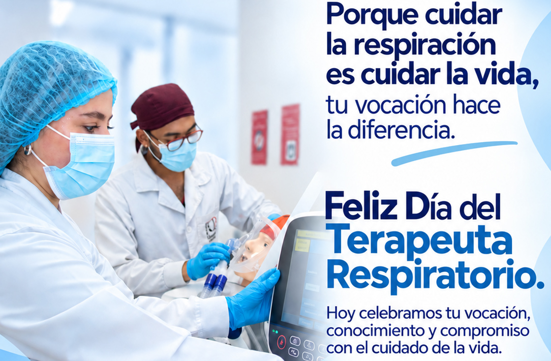 Feliz Día del Terapeuta Respiratorio