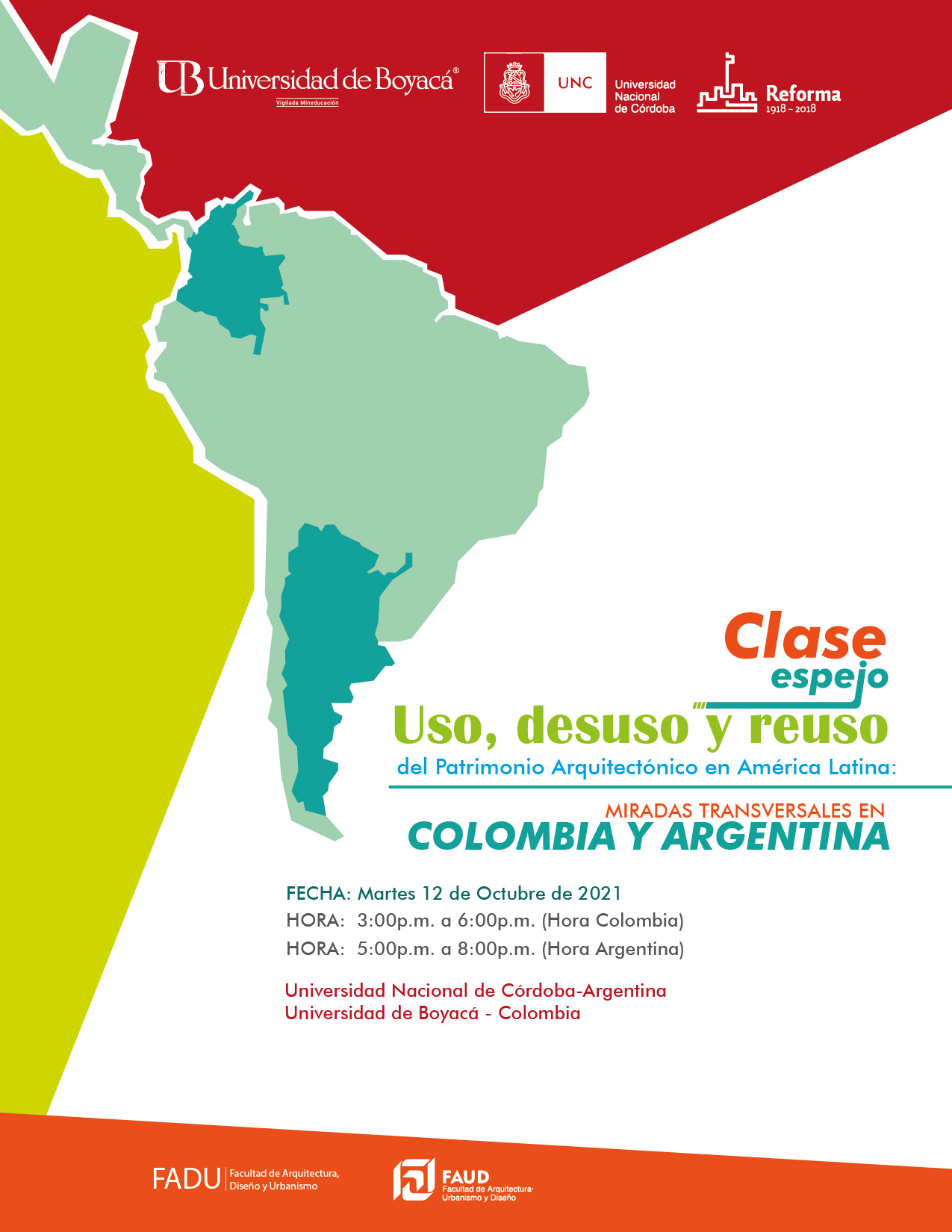 Clase Espejo: "Uso, Desuso y Reúso del Patrimonio Arquitectónico en América Latina"