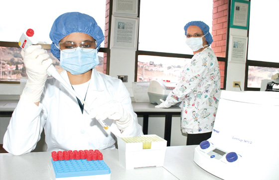 Laboratorio de epidemiología molecular - Sede Tunja