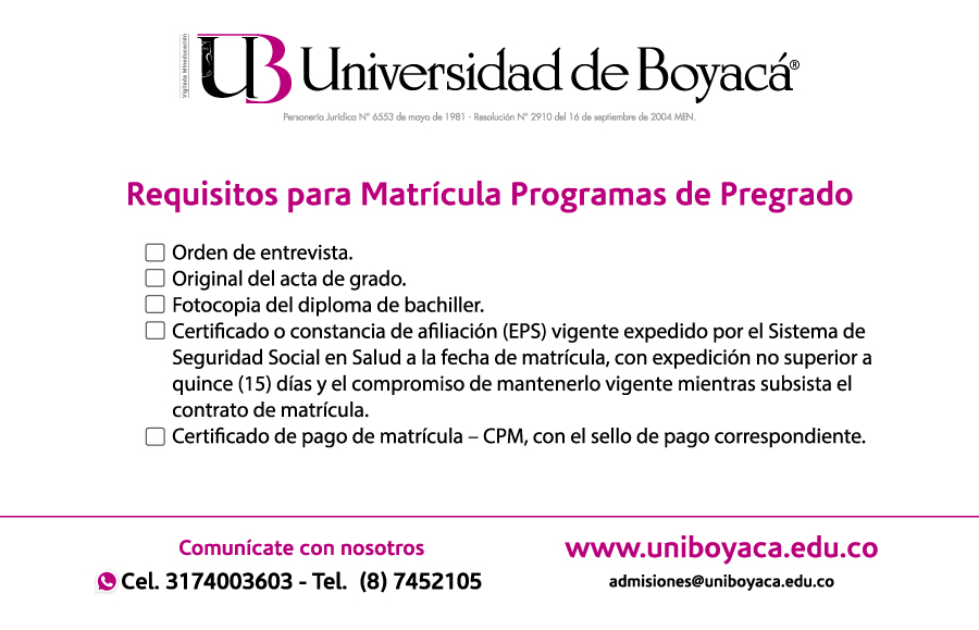 Matrícula