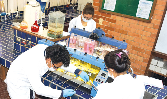 Laboratorio de análisis ambiental - Sede Tunja