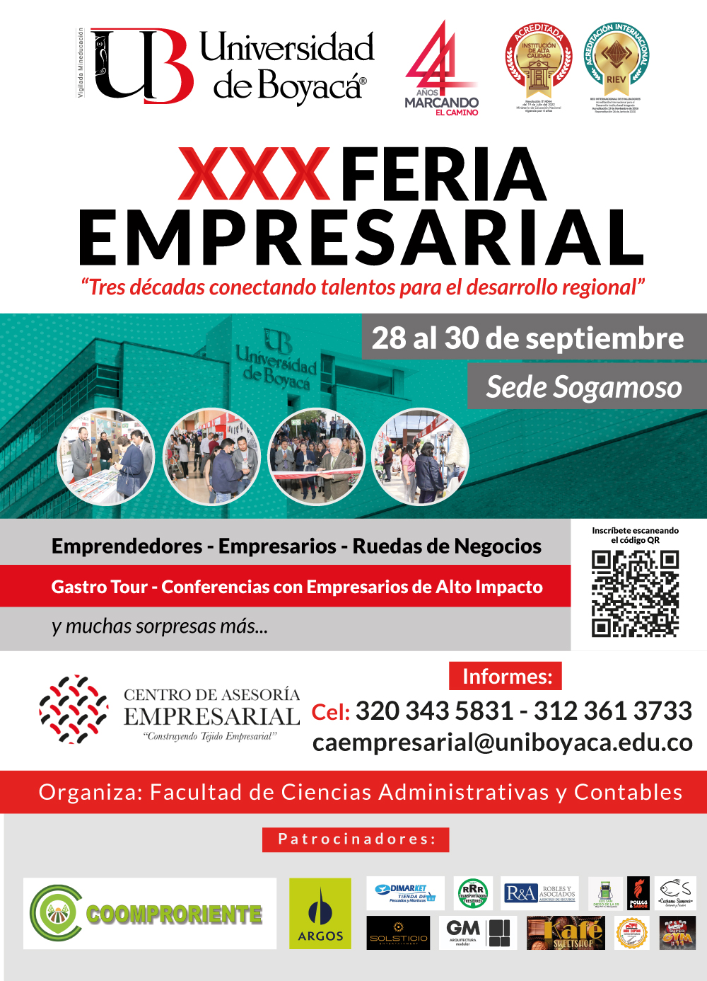 XXX Feria Empresarial Sede Sogamoso