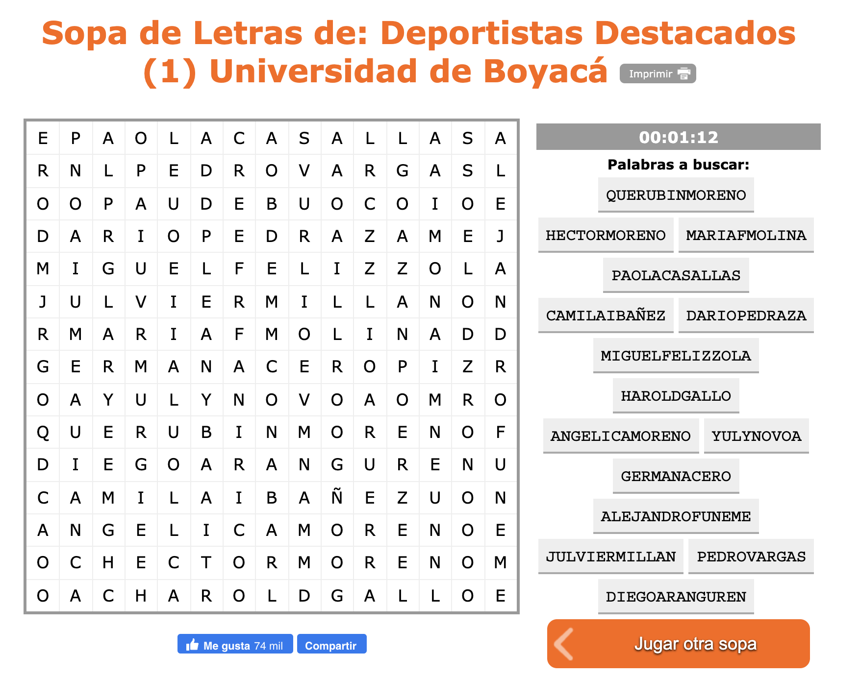 deportistas destacados