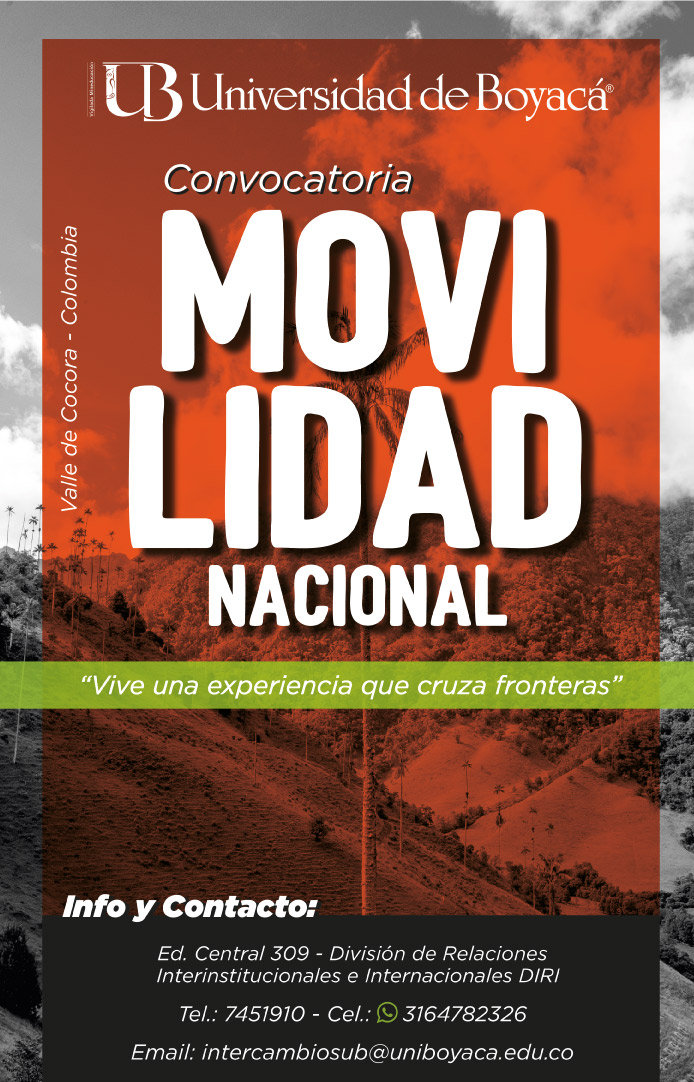 Convocatoria Movilidad Nacional - II Semestre 2018