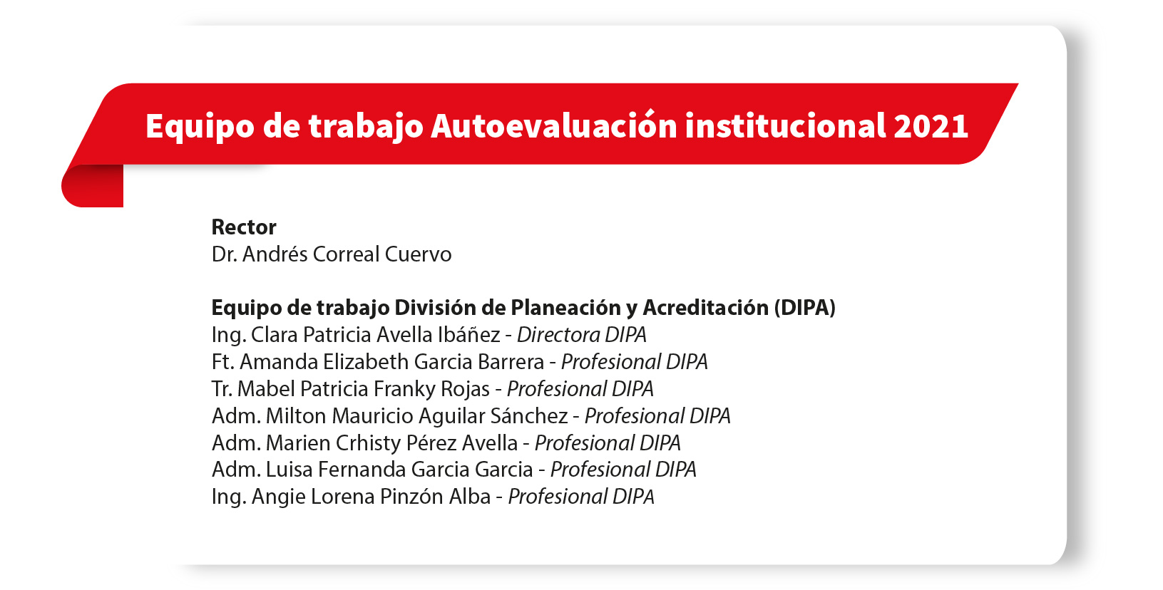 Equipo de trabajo