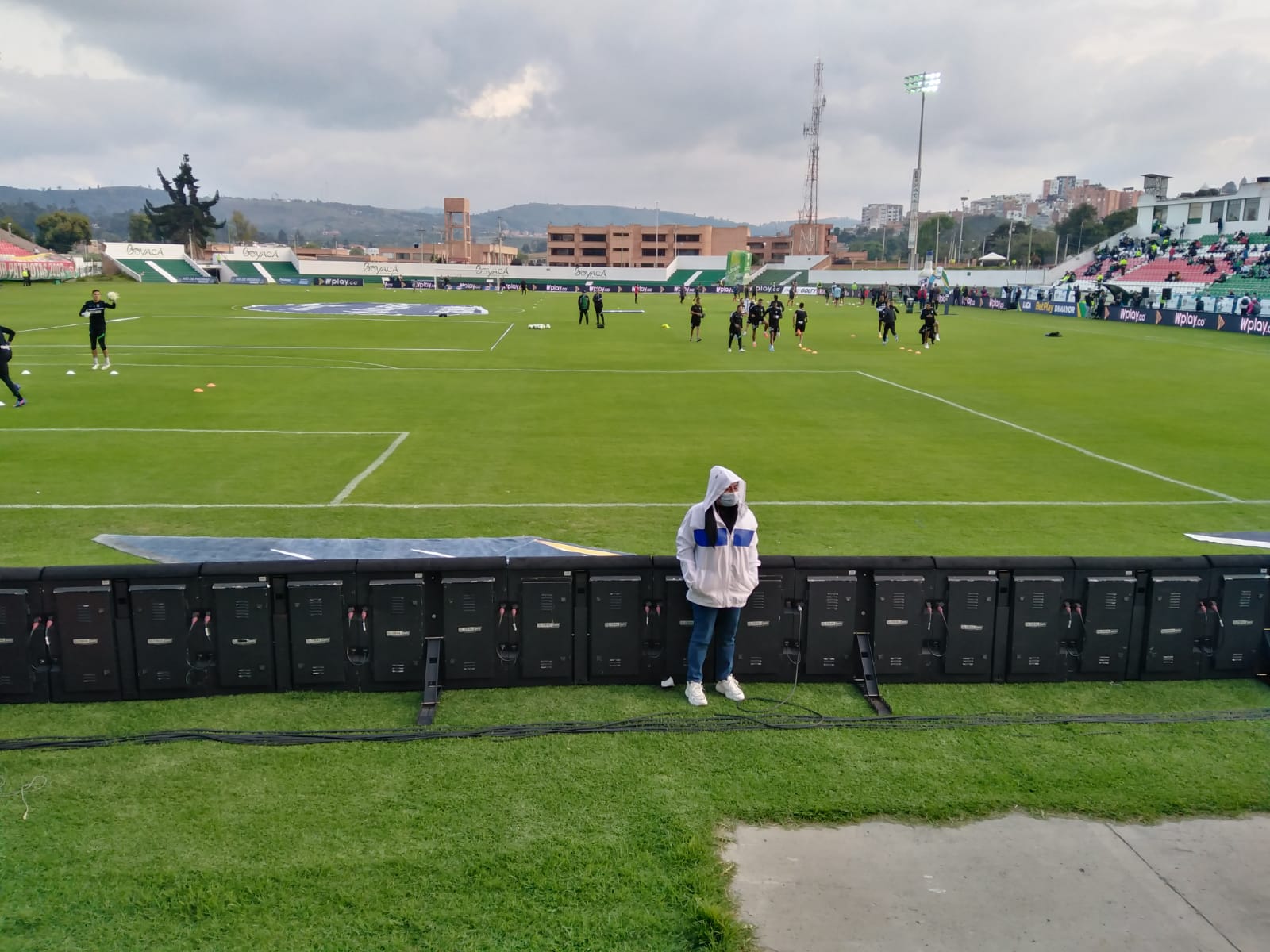 El Estadio La Independencia esperando a sus fanáticos. 