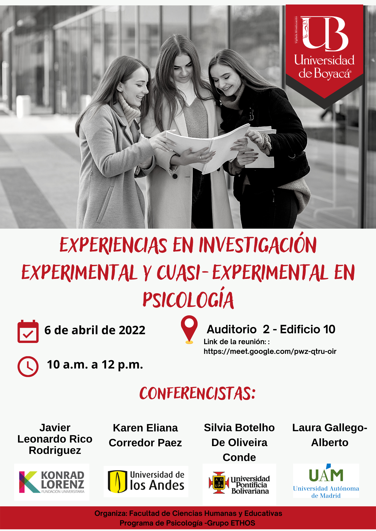 Experiencias en investigación FCHE