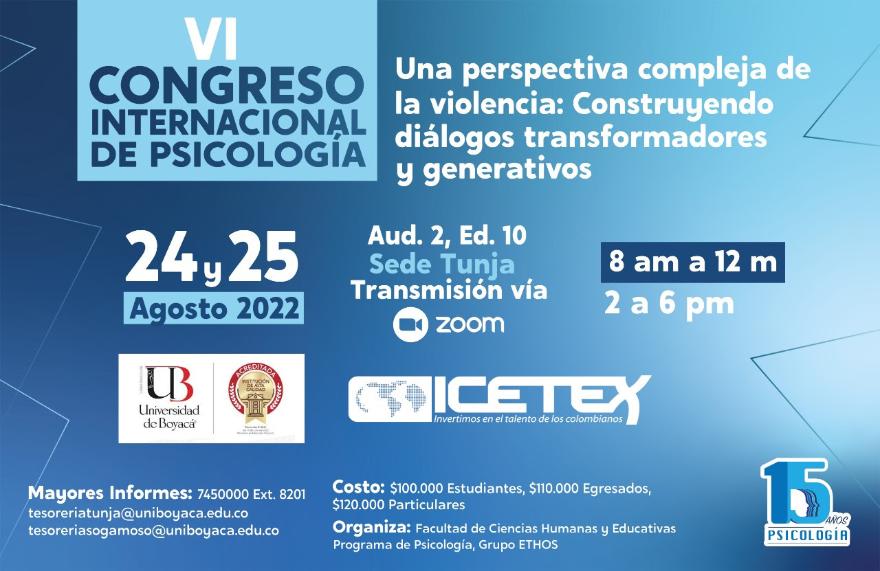 VI congreso internacional de psicología