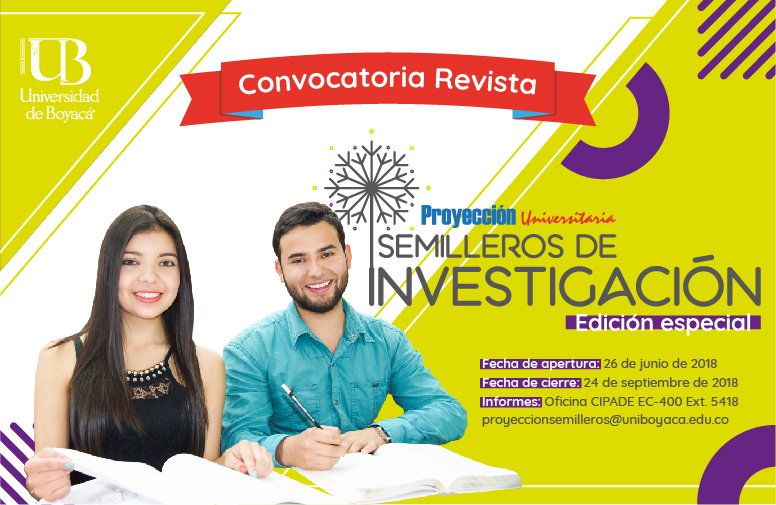 Convocatoria Revista de Semilleros de Investigación