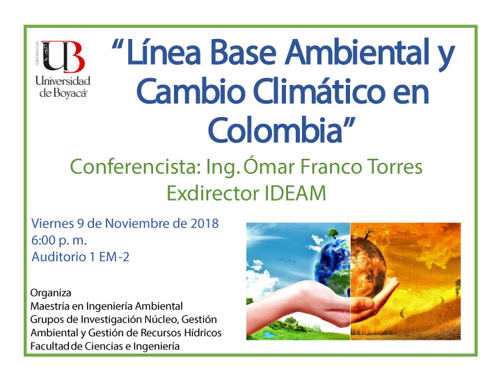 Conferencia Maestría en Ingeniería Ambiental 