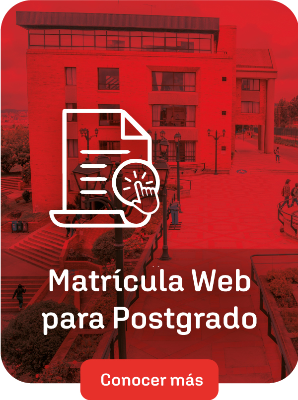 Matrícula web Postgrado