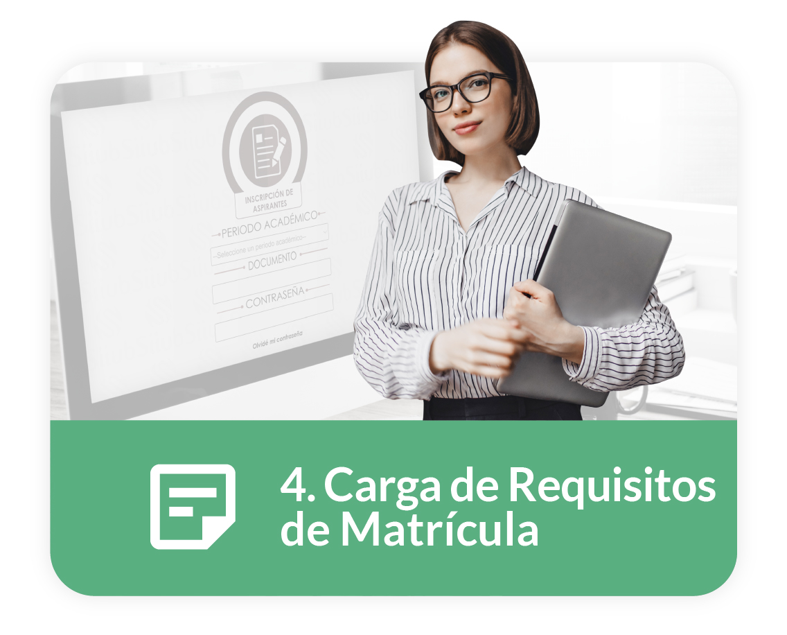 9. Carga de Requisitos de Matrícula