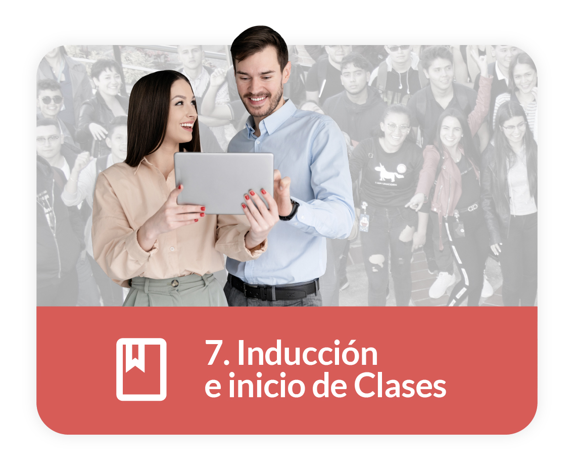 14. Inducción  e inicio de Clases