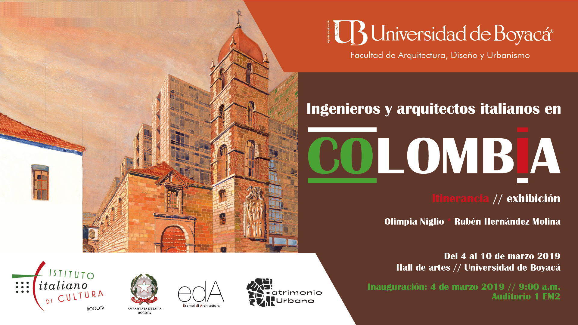 Ingenieros y Arquitectos Iatlianos en Colombia