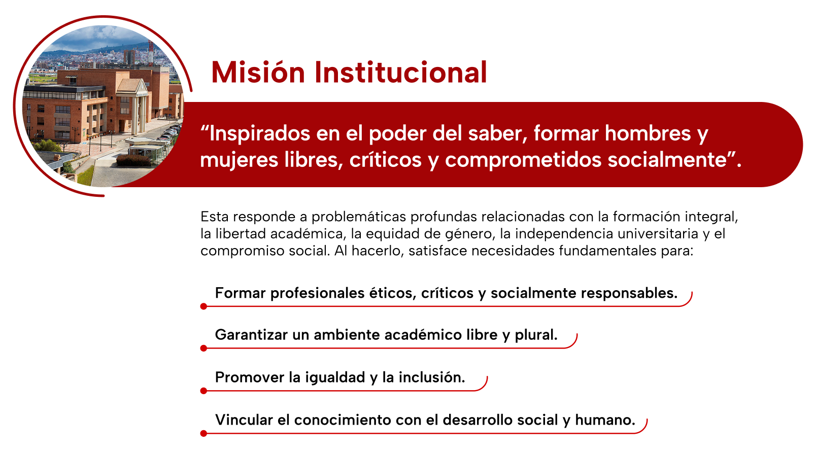 misión institucioanl