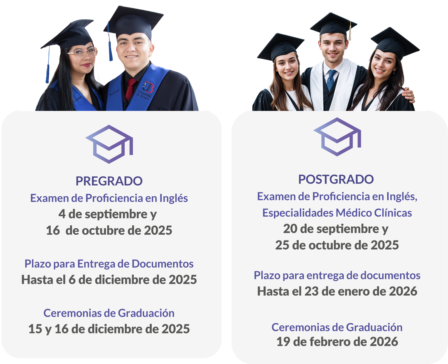 proceso para grado