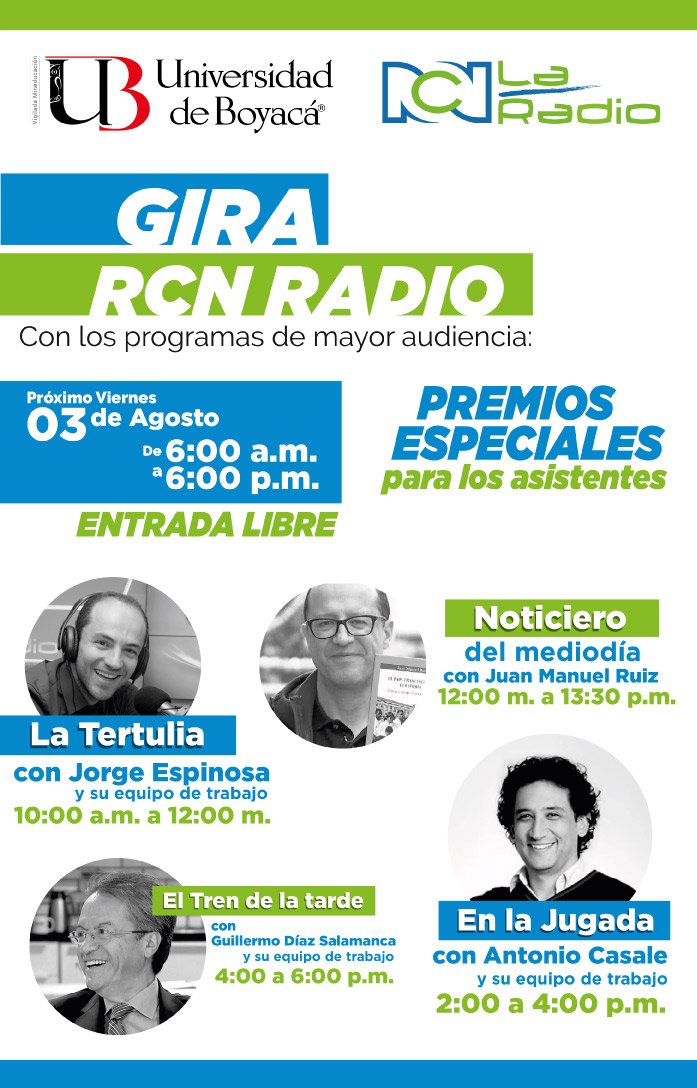 RCN la Radio en la Universidad de Boyacá