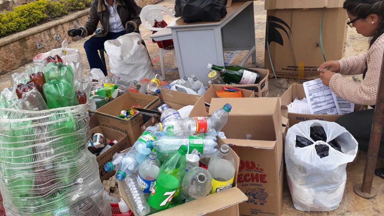 Jornada de reciclaje en Samacá