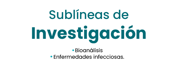 Sublíneas de investigación: Bioanálisis.